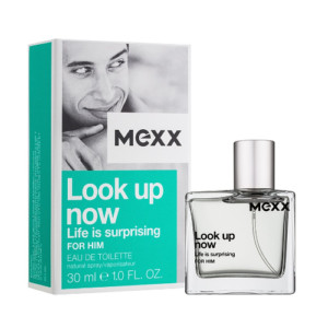 MEXX LOOK UP NOW LIFE IS SUPRISING FOR HIM EDT 30ML WODA TOALETOWA