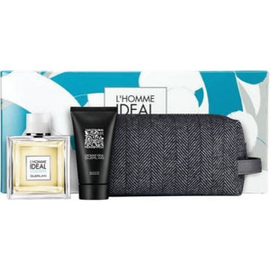GUERLAIN L'HOMME IDEAL COLOGNE EDT 100ML + ŻEL P/P 75ML + KOSMETYCZKA