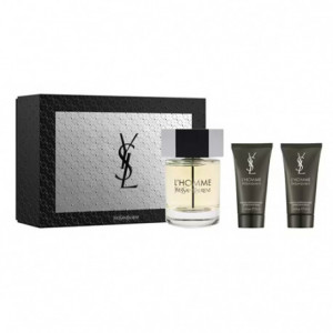 YVES SAINT LAURENT L'HOMME ZESTAW EDT 100ML + ASB 2x50ML