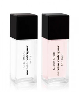 NARCISO RODRIGUEZ ZESATW PURE MUSC FOR HER EDP 20ML + FOR HER MUSC NOIR EDP 30ML WODA PERFUMOWANA