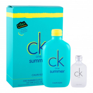 CALVIN KLEIN CK ONE SUMMER 2020 EDT 100ML + CK ONE EDT 15ML WODA TOALETOWA