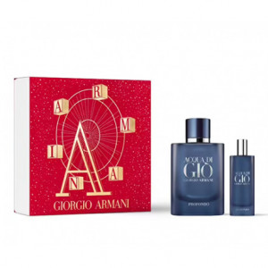 GIORGIO ARMANI ACQUA DI GIO PROFONDO ZESTAW EDP 75ML + EDP 15ML WODA PERFUMOWANA