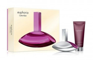 CALVIN KLEIN EUPHORIA ZESTAW EDP 100ML + BALSAM 100ML