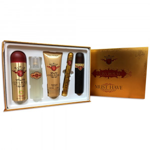 CUBA ROYAL ZESTAW EDT 100ML + EDT 35ML + ASH 100ML + DEZODORANT 200ML + ŻEL P/P 200ML