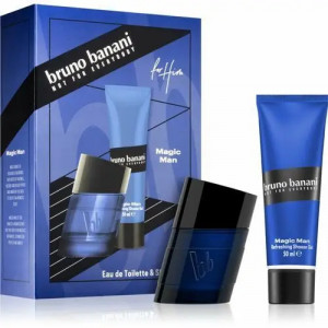 BRUNO BANANI MAGIC MAN ZESTAW EDT 30ML + ŻEL P/P 50ML