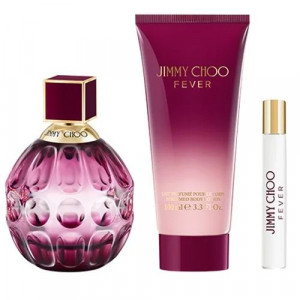 JIMMY CHOO FEVER ZESTAW EDP 100ML + EDP 7,5ML + BALSAM 100ML