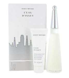 ISSEY MIYAKE L'EAU D'ISSEY ZESTAW EDT 100ML + KREM DO CIAŁA 75ML