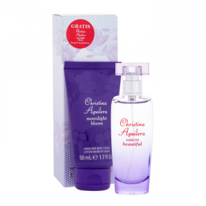 ZESTAW CHRISTINA AGUILERA EAU SO BEAUTIFUL EDP 30ML + BALSAM MOONLIGHT BLOOM 50ML