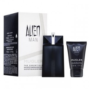 THIERRY MUGLER ALIEN MAN ZESTAW EDT 100ML + ŻEL P/P 50ML