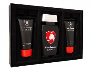 LAMBORGHINI CLASSICO ZESTAW EDT 125ML + ASB 100ML + ŻEL P/P 100ML