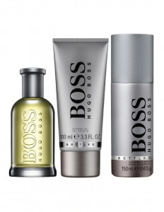 HUGO BOSS BOTTLED NO.6 ZESTAW EDT 100ML + DEZODORANT 150ML + ŻEL P/P 100ML