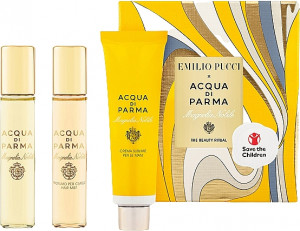 ACQUA DI PARMA MAGNOLIA NOBILE ZESTAW EDP 12ML + MGIEŁKA PERFUMOWANA 12ML + KREM DO RĄK 30ML