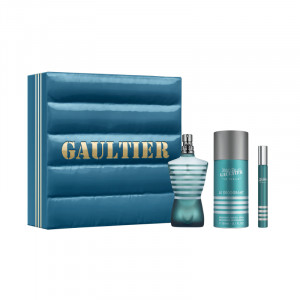 JEAN PAUL GAULTIER LE MALE ZESTAW EDT 75ML + EDT 10ML + DEZODORANT 150ML
