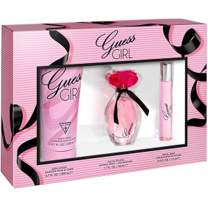 GUESS GIRL ZESTAW EDT 100ML + EDT 15ML + BALSAM 200ML