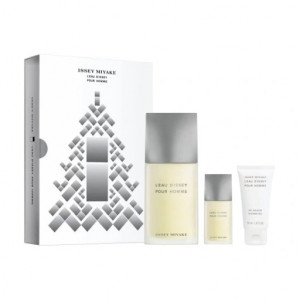 ISSEY MIYAKE L'EAU D'ISSEY POUR HOMME ZESTAW EDT 125ML + EDT 15ML + ŻEL P/P 50ML