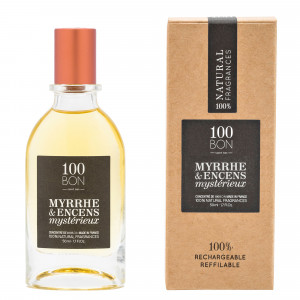 100 BON MYRRHE & ENCENS MYSTERIEUX EDP 50ML WODA PERFUMOWANA REFILLABLE