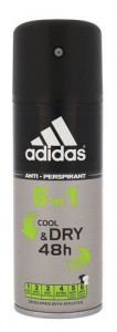 ADIDAS 6IN1 COOL&DRY 48H ANTYPERSPIRANT 150ML