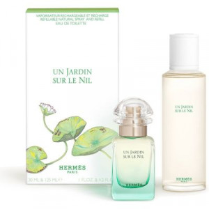 HERMES UN JARDIN SUR LE NIL ZESTAW EDT 30ML + EDT 125ML WODA TOALETOWA