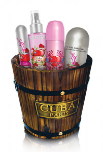 CUBA HEARTBREAKER ZESTAW EDP 100ML + EDP 35ML + DEZODORANT 200ML + MGIEŁKA PERFUMOWANA 200ML