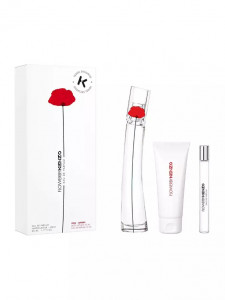 KENZO FLOWER BY KENZO ZESTAW EDP 50ML + EDP 10ML + BALSAM 75ML