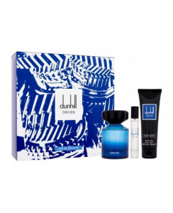 DUNHILL DRIVEN ZESTAW EDT 100ML + EDT 15ML + ŻEL P/P 90ML