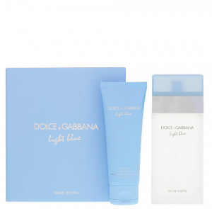 DOLCE&GABBANA LIGHT BLUE EDT 100ML + BALSAM 75ML