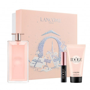 LANCOME IDOLE ZESTAW EDP 50ML + BALSAM 50ML + GLOSSY BLACK LASH LIFTING MASCARA 2,5ML