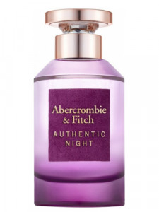 ABERCROMBIE & FITCH AUTHENTIC NIGHT WOMAN EDP 100ML WODA PERFUMOWANA TESTER