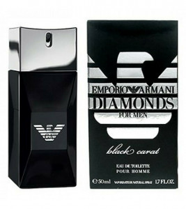 GIORGIO ARMANI EMPORIO ARMANI DIAMONDS BLACK CARAT FOR MEN EDT 50ML WODA TOALETOWA