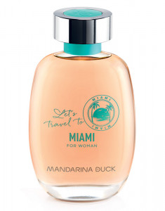 MANDARINA DUCK LET'S TRAVEL TO MIAMI FOR WOMAN EDT 100ML WODA TOALETOWA TESTER